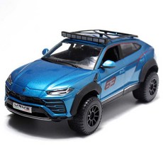 Maisto 1:24 藍寶堅尼 Urus 改裝 合金車, 藍色, 1個