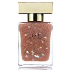 J&F 純粹幻想 無味高光澤水性指甲油 G902201, 1個, 15ml, 紅粉珠光