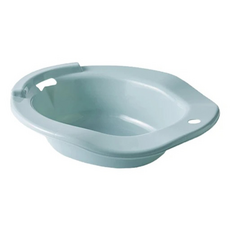 葉子小舖 產婦免蹲馬桶坐浴盆, 1個, 藍色