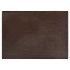 Saongbang 凹緣樺木漆盤, 紫檀色, 39 x 29 x 1.5 cm, 1個