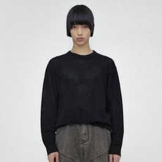 minav 男士強捻棉網眼圓領針織衫 MMEFMPO101