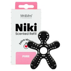 Mr&Mrs FRAGRANCE Niki 車用芳香劑補充包, 純淨, 1個