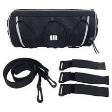 M motors 圓筒自行車車頭包, 黑色, 1個