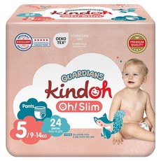 kindoh Oh! Slim Guardians超薄親膚舒適褲型尿布, 第5階段, 24片