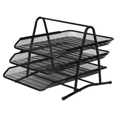 Some's Mine 3層文件架, 黑色, 1個