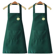 wagstore 防水圍裙 2入組, 檸檬