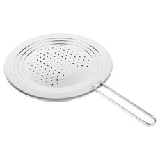 4BNK 스텐 멀티 후라이팬 냄비 덮개 부채꼴, 1개, 24cm