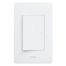 Legrand 羅格朗 Tabian 1開關 Simple 白色, 1個