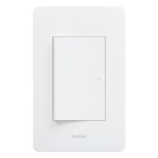 Legrand 羅格朗 塔比安 3路1開開關 Simple 白色, 1個