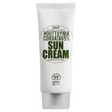 DermaFactory EDLP 魚腥草 65% 防曬霜 SPF50+ PA+++, 1個, 50g