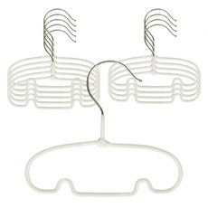 딩동펫 논슬립 옷걸이 아이보리, 10개