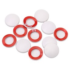 벤딕트 K8 페이스리프트 녹 부식 방지 실내 도어 스크류 커버 12p, 화이트, 1개