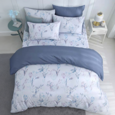 HongYew 鴻宇 300織美國棉 180x186cm 台灣製, 床墊套 + 枕套組, Queen Size, 卡德爾