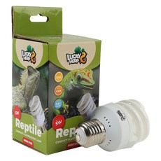 LUCKY HERP 熱帶 UVB 5.0 迷你爬蟲燈 5W, 單一顏色, 1個
