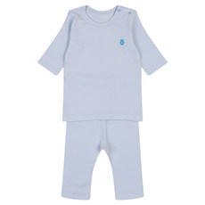 Happyland 嬰幼兒布丁莫代爾羅紋七分內衣