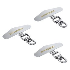 BARABOGO 手機掛繩 360度旋轉掛片固定夾手指環, 3個