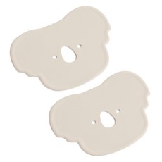 에이드엘 펀칭코알라 실리콘 컵받침, 베이지