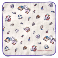 enSKY SD系列 小方巾 100%純棉 H250 x W250mm 日本製, 卡比, 1條