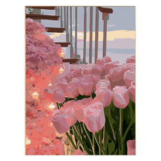 wagstore 名畫繪畫套組 30 x 40 cm, 1套, A18