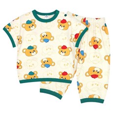 兒童款Dalcomy夏季休閒服室內服上下套裝