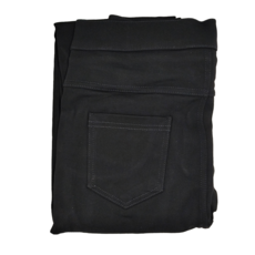 愛北鼻 超彈性顯瘦褲 横雙扣款，高腰收腹保暖，專業防磨不起球, L, 黑色