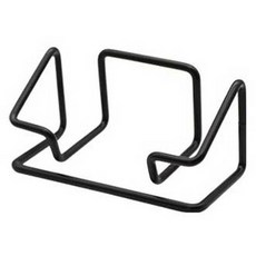 썸즈마인 메탈 명함 꽂이 블랙 100mm, 1개, 1단