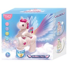 THINK Toys 씽크 泡泡獨角獸泡泡槍, 1個, 混合顏色