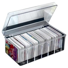 HOHOO 卡牌包 遊戲小卡 公仔模型 展示盒 多用途收納盒, 單一商品, 1個, 透明