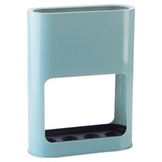 落地加高四格置物收納雨傘架，28cm高，22cm寬, 22 x 9 x 28cm, 藍色, 1個