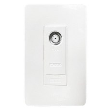 Legrand 羅格朗 塔比安 CATV3孔 3M Simple 白色, 1個