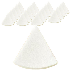不吃粉粉撲 三角形, 白色, 20個
