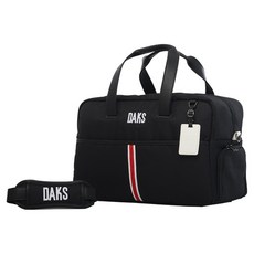 DAKS GOLF 男士超輕量波士頓包 DKBB-035M, 白黑色