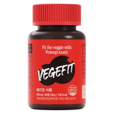VEGEFIT 石榴蔓越莓 36g, 1個, 60錠