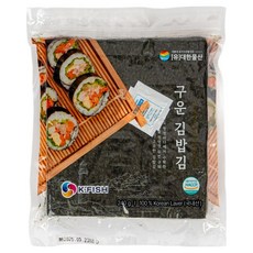 莞島健康海 烤飯捲海苔 100p, 240g, 1個