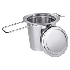 Moapick 304不鏽鋼濾茶器 + 蓋子組, 1個