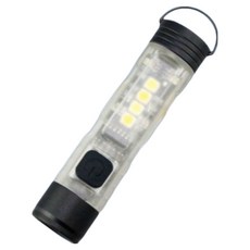 반디비 LED 후레쉬 미니 휴대용 자석 키링 손전등 BMH17, 혼합색상, 1개