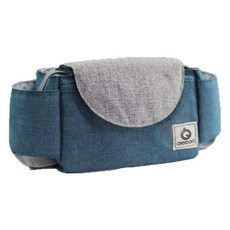 아이바오 리버폭스 경량형 기저귀 유모차 정리함, 블루