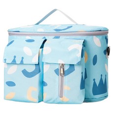 리버폭스 유아용 유모차 수납 행거백, 블루도형, 1개