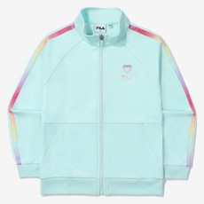 휠라키즈 여아용 걸스 레인보우 하트 집업 FK2FTF1110F