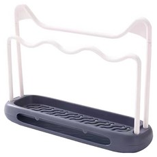 비누와 행주를 한번에 사용가능한 수납걸이, 그레이, 1개