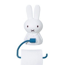 PEONIST 兔子簡約浴室衛生紙架, 1個, 白色