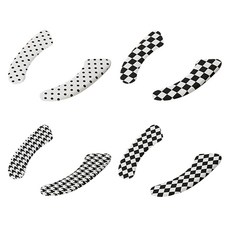 PEONIST 圖案黏貼式馬桶坐墊套 雙邊4件組, 1套, 01, 02, 03, 04