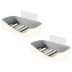 북유럽 스타일 무타공 비누케이스, 8, 2개