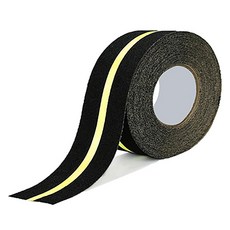 TIS 防滑夜光膠帶, 1個, 黑色 + 黃色