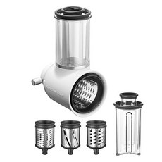 KitchenAid 附件多功能切片刨絲器+食物推壓器+刀片 3種組, 1組, KSMVSA