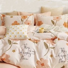 J-bedtime 床寢時光 100%純棉雙人加大床包枕套組 台灣製 S9303L-H