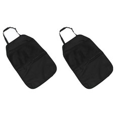 Fox Box汽車座椅保護墊+踢腳墊組, 黑色, 1組