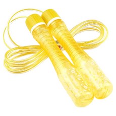김수열점프로 김수열줄넘기 아동용 롱키플러스 줄넘기 C500N, 옐로우, 1개