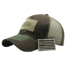 아티렐 아메리카 위장 벨크로 라벨 야구 모자