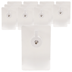 理享家 免釘無痕高承重螺絲貼片 6mm 5*8cm/片 12個 Set, 單一顏色